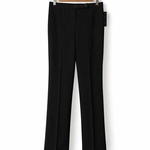 Focus 2000 Women's Black Straight-Leg Dress Pants